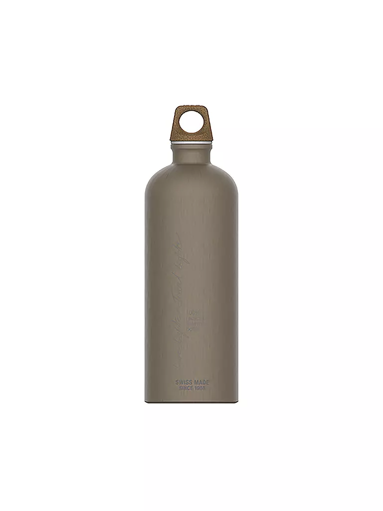 SIGG | Trinkflasche Traveller MyPlanet Lighter Plain 1L | braun