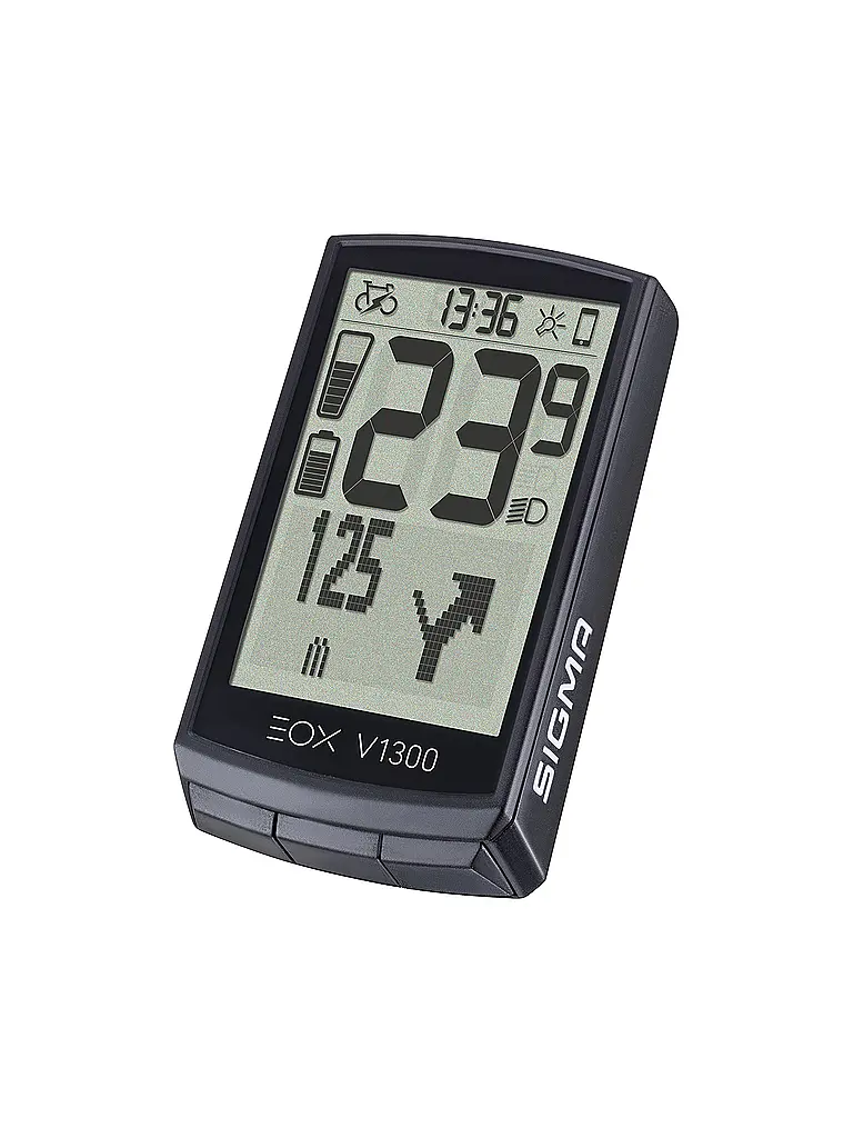 SIGMA | E-Bike Computer EOX VIEW 1300 | Schwarz