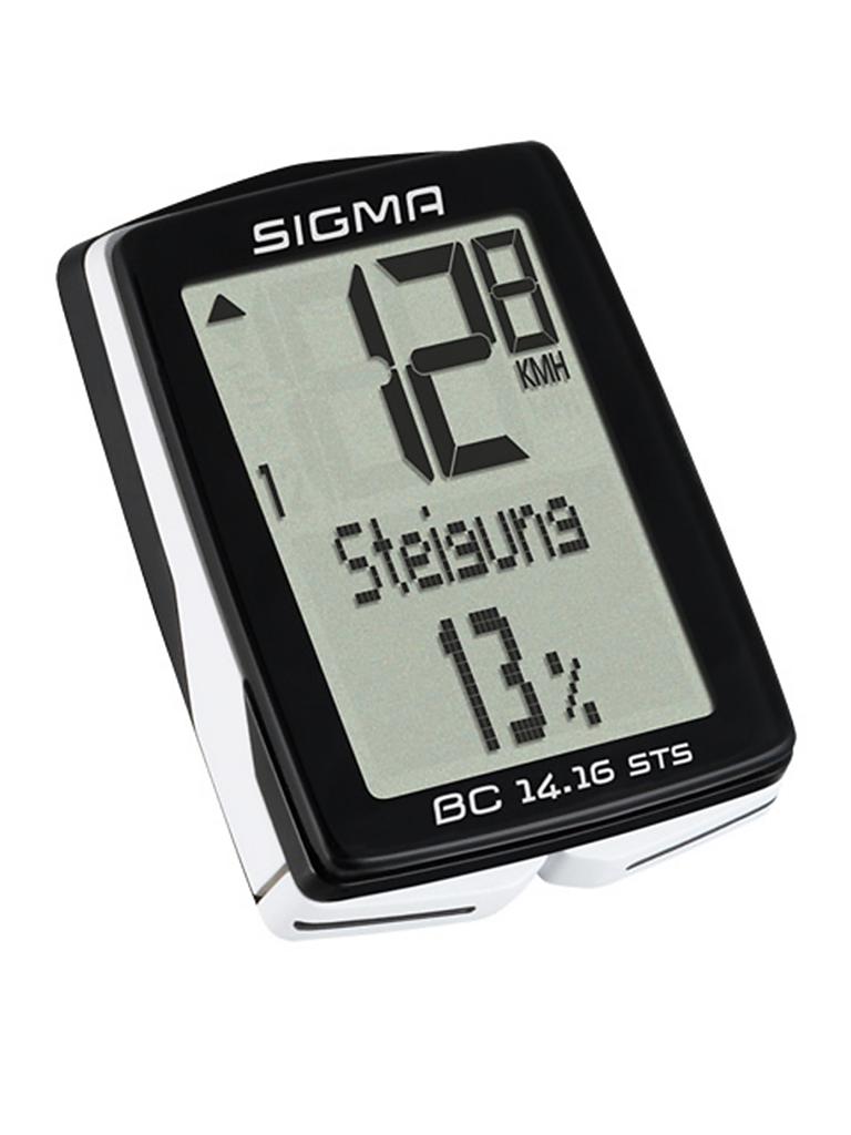 SIGMA | Fahrrad-Computer BC 14.16 STS Wireless | schwarz