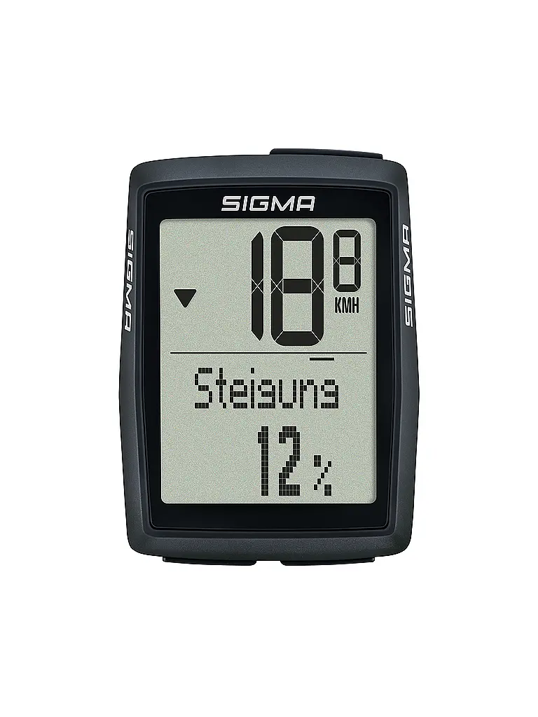 SIGMA | Fahrradcomputer BC 14.0 WL STS Fun | Schwarz