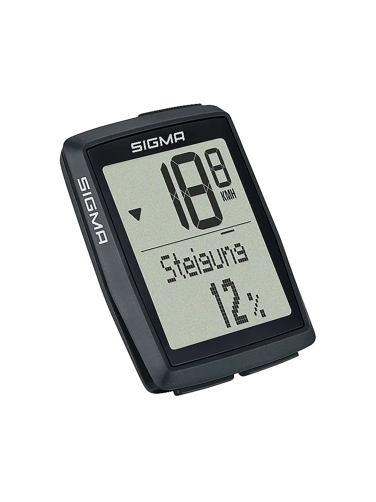 SIGMA | Fahrradcomputer BC 14.0 WL STS Fun | Schwarz