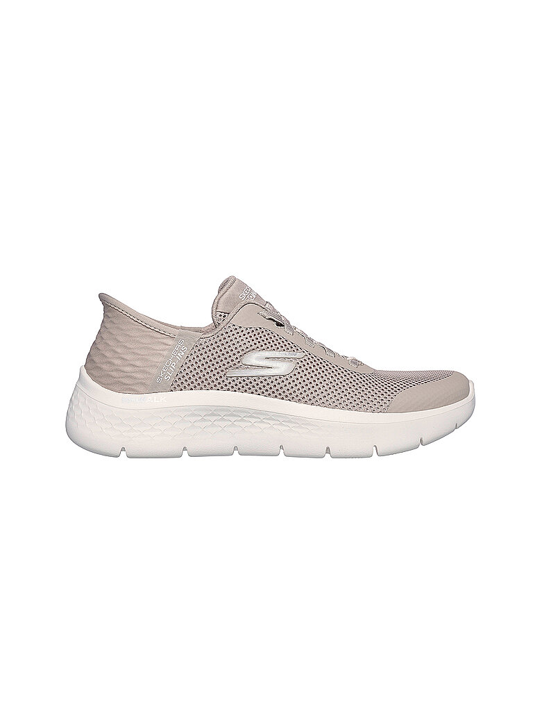 Skechers Sneaker Slip-In Go Walk Flex Mesh-Synthetik Beige