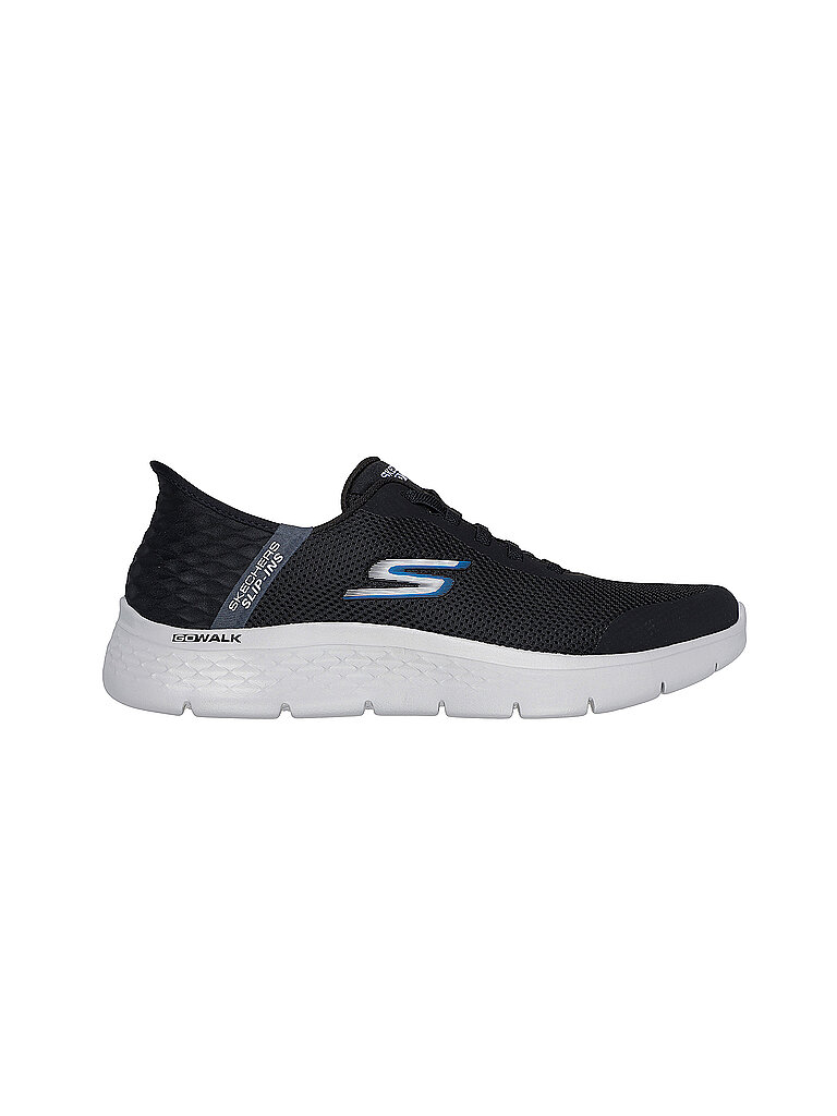 Skechers Slip-Ins: Go Walk Flex - Hands Up Sneaker In Schwarz/Grau, GrößE 47, Vegan, In Der Maschine Waschbar-image