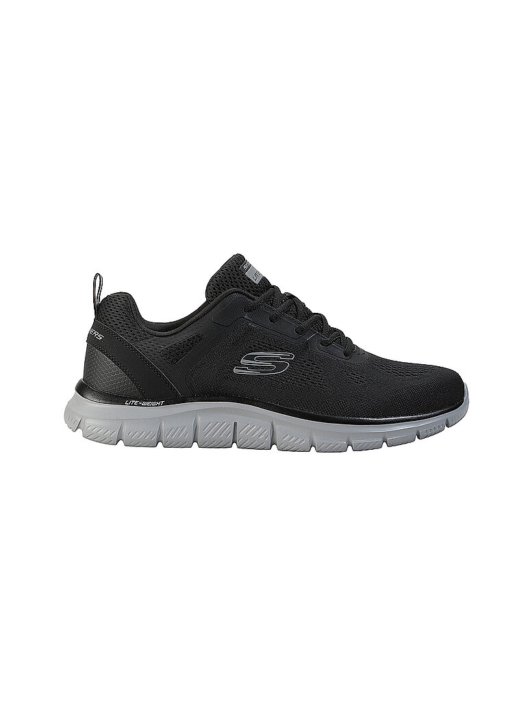 Skechers Sneaker Track Mesh-Synthetik Schwarz