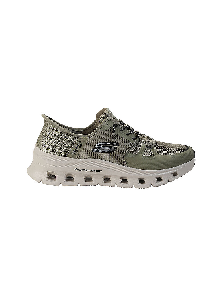 SKECHERS Herren Freizeitschuhe Slip-In Glide Step Pro olive | 45