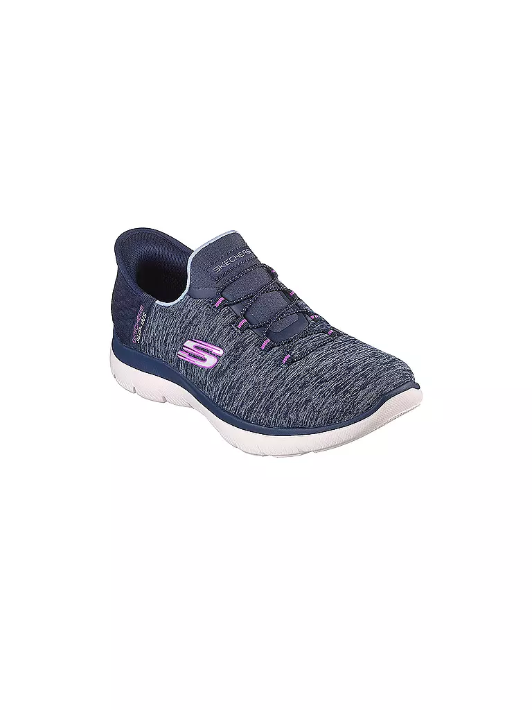 SKECHERS | Damen Fitnessschuhe Slip-ins: Summits | blau