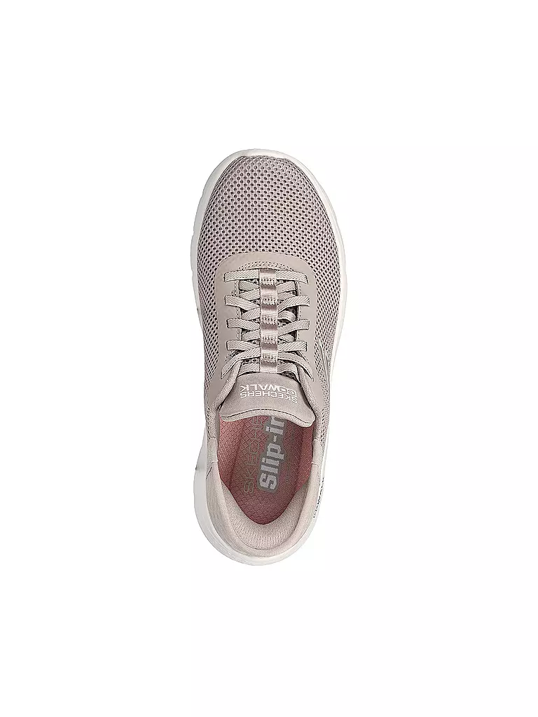 SKECHERS | Damen Sneaker Slip-In Go Walk Flex | beige