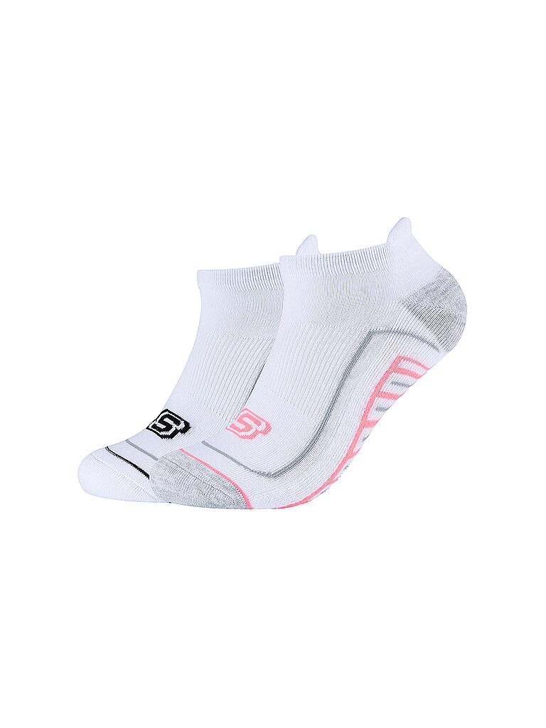 SKECHERS | Damen Sneaker Socken Basic Cushioned 3er Pkg. | weiß