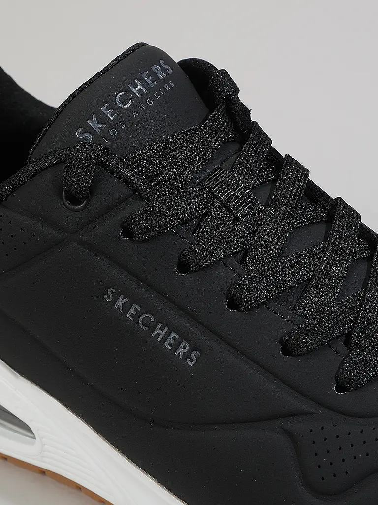 SKECHERS | Herren Freizeitschuhe Uno Stand On Air | schwarz