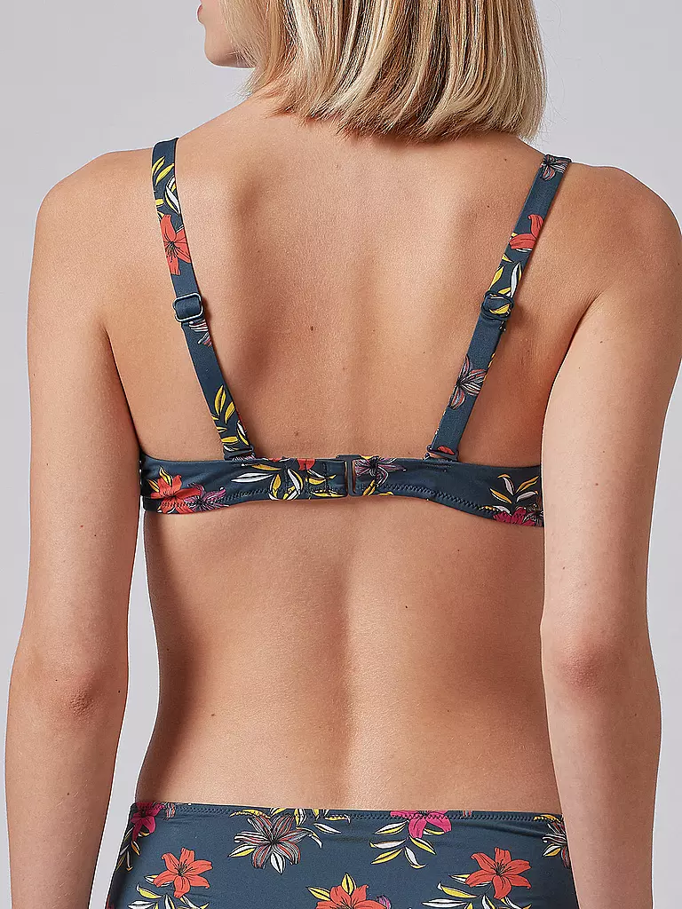 SKINY | Damen Bikinioberteil Bügel-BH Lilies | grau