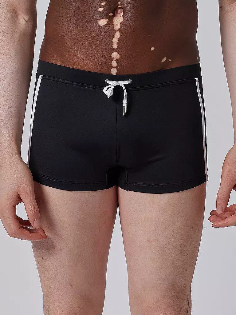 SKINY | Herren Beinbadehose Summer Island | schwarz