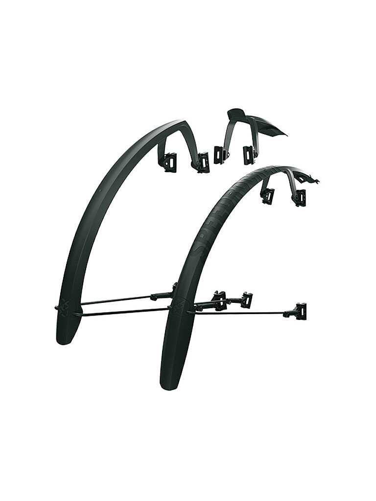 Kotflügel Speedrocker Set Gravel schwarz B