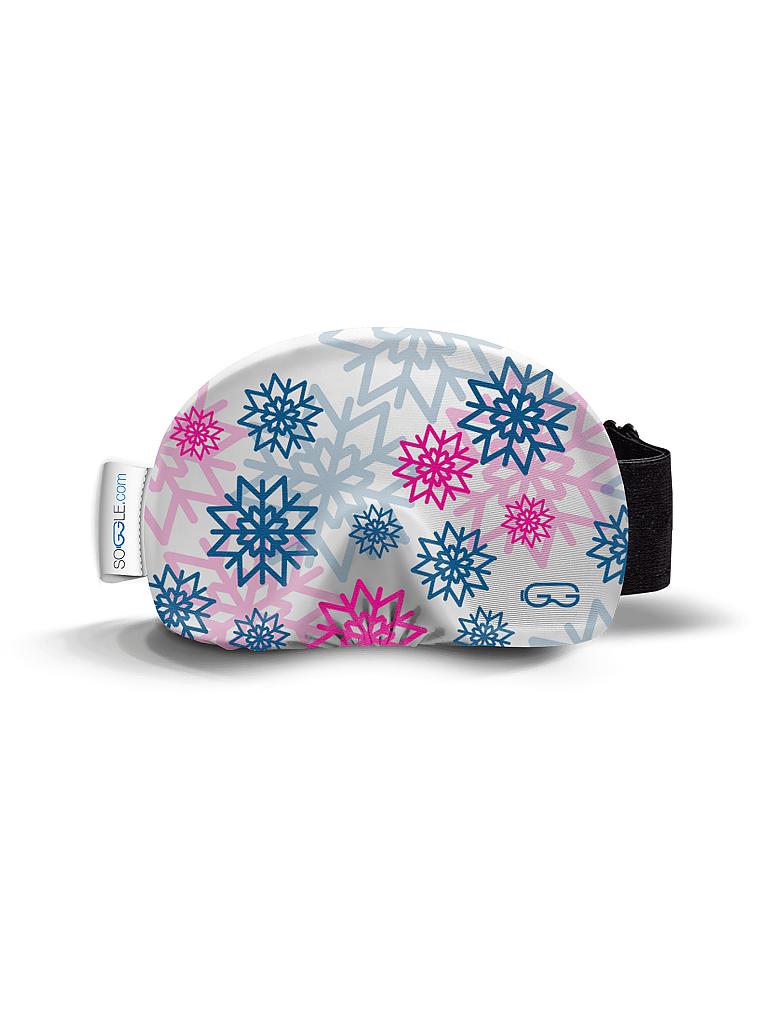 SOGGLE | Skibrillenschutz Snowflakes | pink