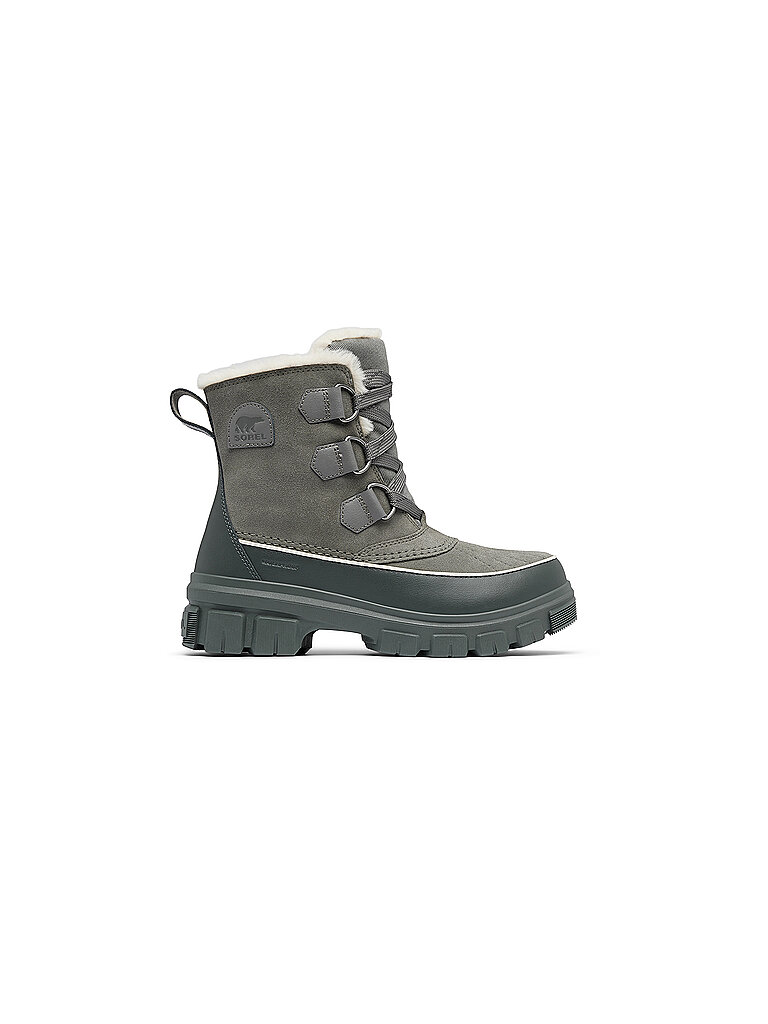 Sorel Stiefel Torino V WP Kunstfell Wasserdicht Grau