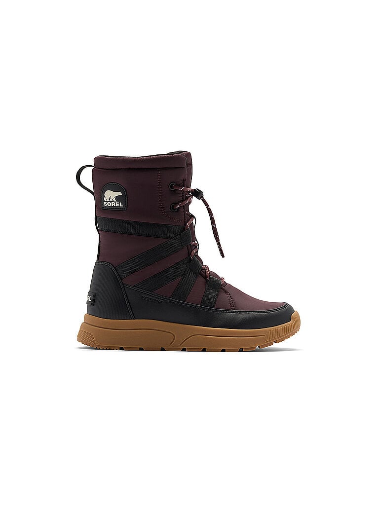 SOREL Damen Winterstiefel Whitney III Tall WP dunkelrot | 39