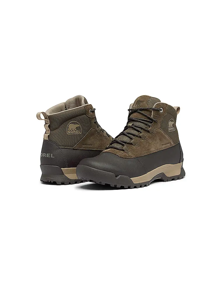 SOREL | Herren Winterschuhe Buxton Lite Lace Plus WP | braun