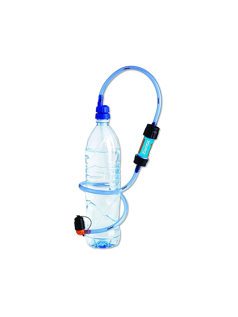 SOURCE Convertube™ + Sawyer Wasserfilter-Kit blau