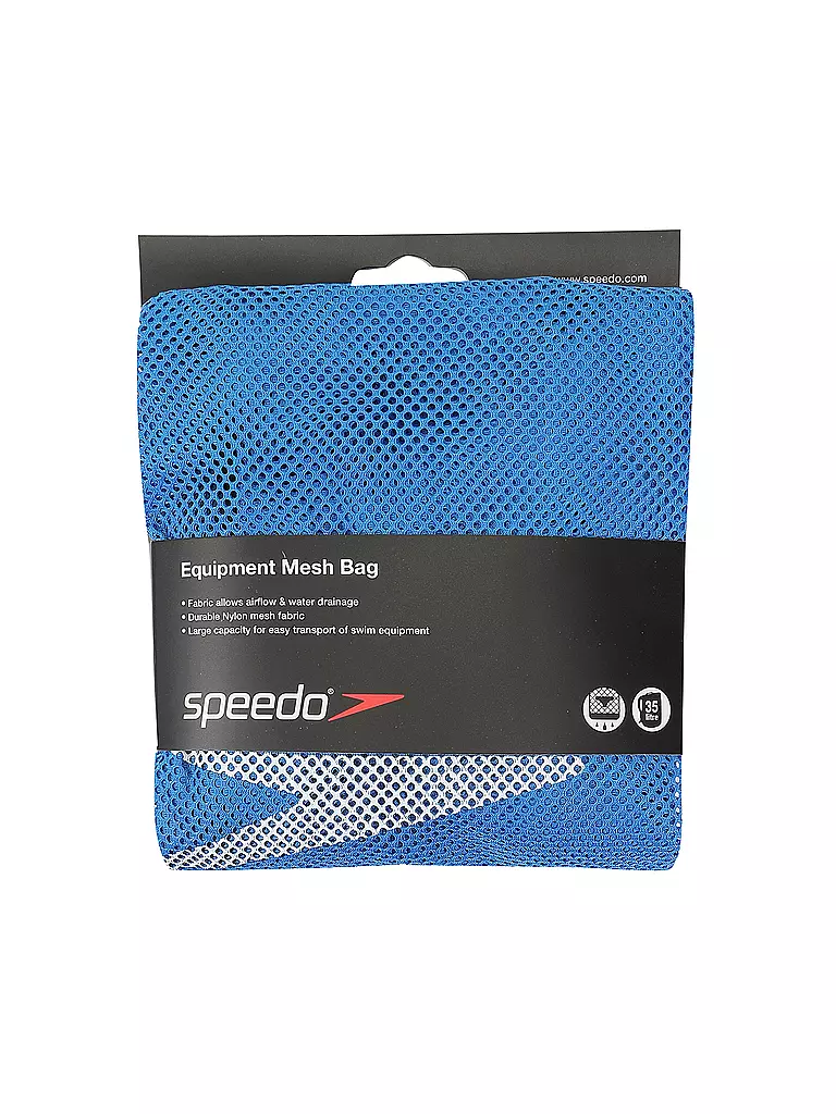 SPEEDO |  Equipment Mesh Tasche  | blau