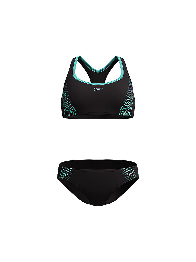 Speedo Bikini Placement Nylon-Polyester Hellblau