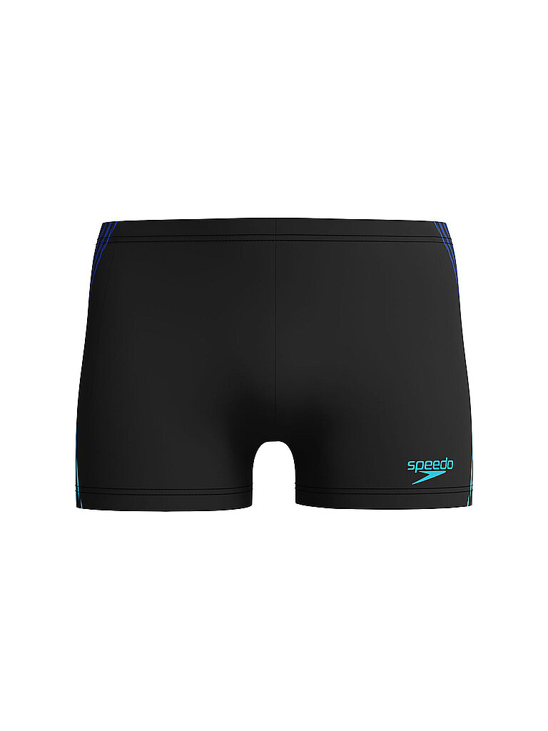 Speedo Beinbadehose Tech Panel Aquashort Schwarz