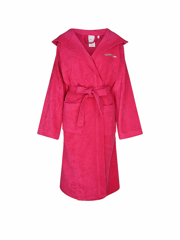 Speedo Bathrobe Monoterry Baumwolle Pink