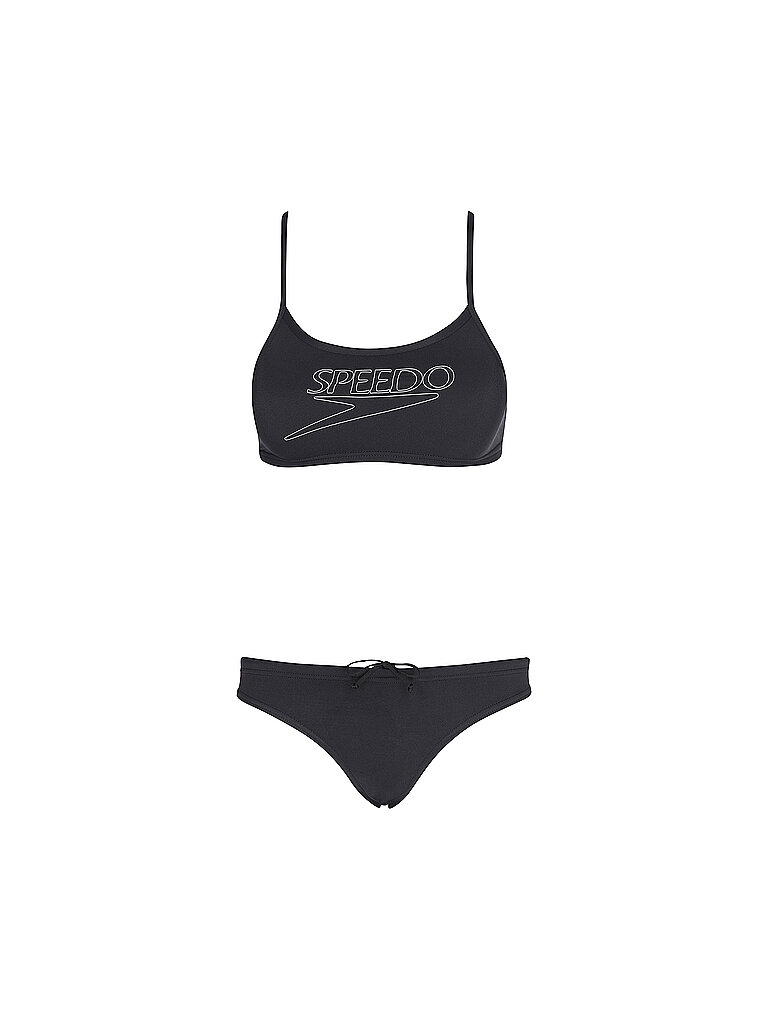 Speedo Bikini Endurance Logo Thinstrap Endurance+ Grau