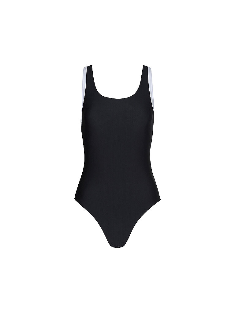 Speedo Badeanzug Colorblock Racerback XLANCE Material Grau