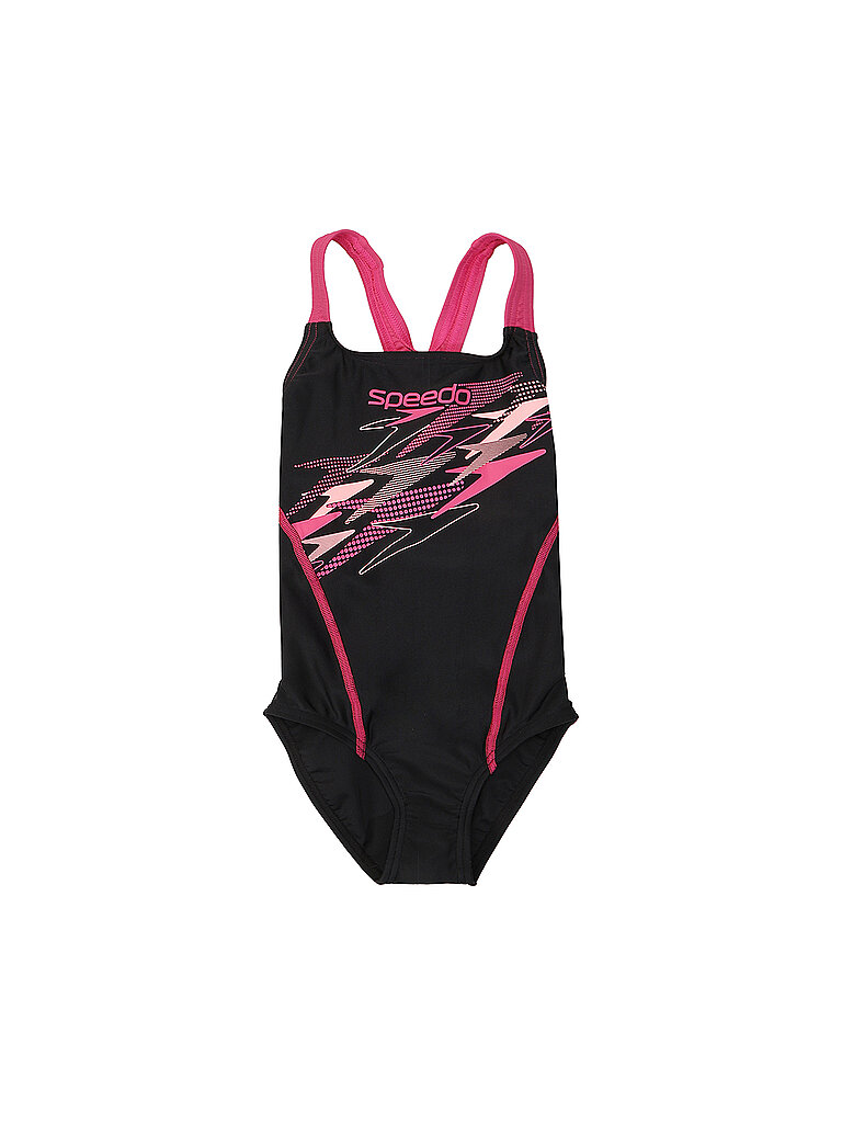 SPEEDO Mädchen Badeanzug Medley Logo grau | 152