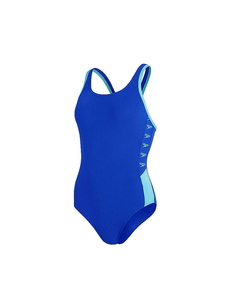 SPEEDO | Damen Badeanzug Boom Logo Splice | blau