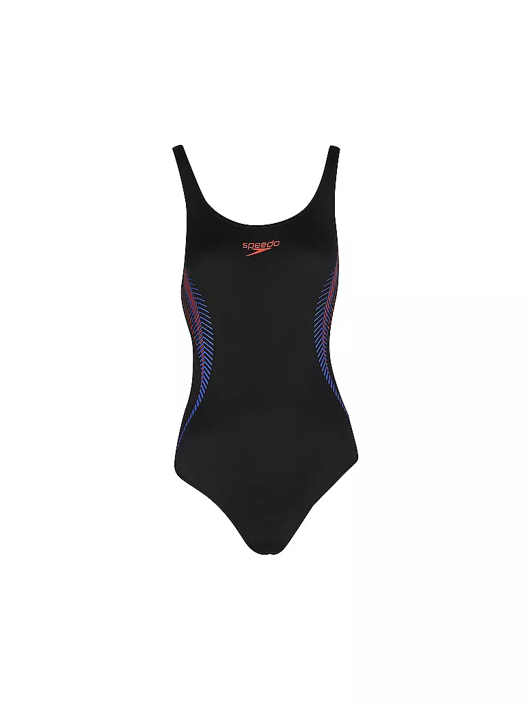 SPEEDO | Damen Badeanzug Placement Muscleback | schwarz