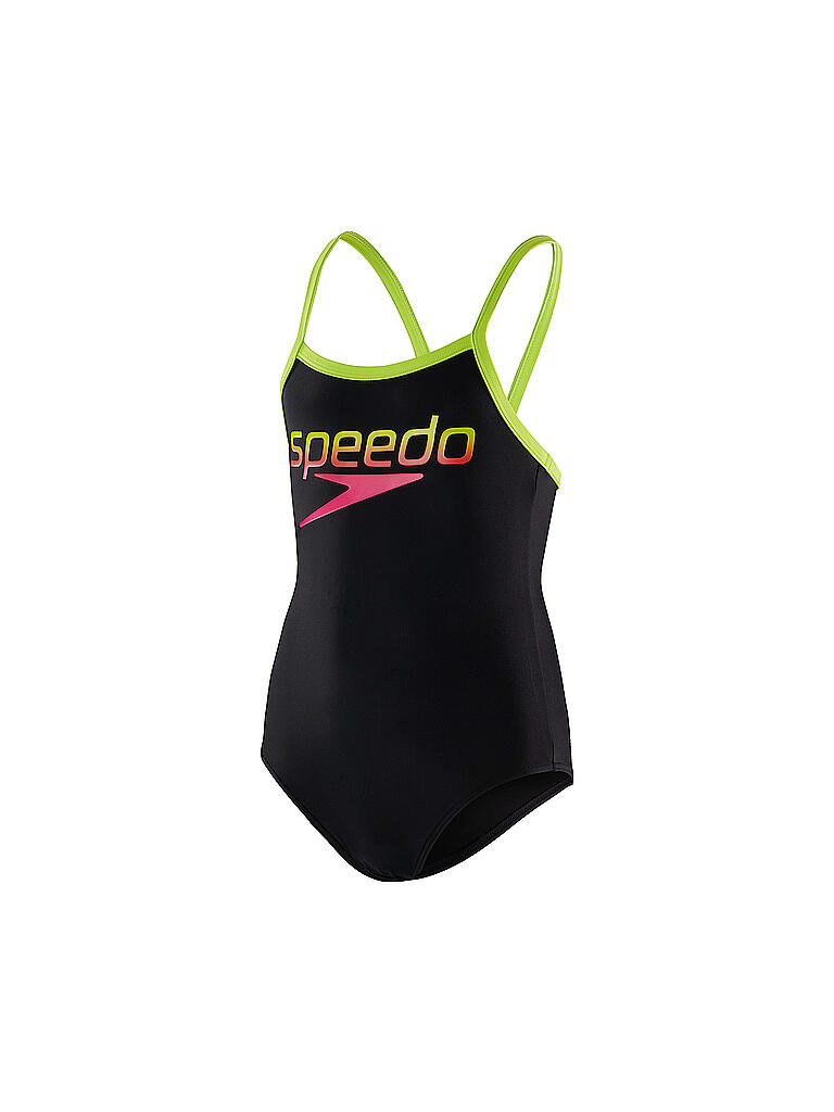 SPEEDO | Mädchen Badeanzug | schwarz