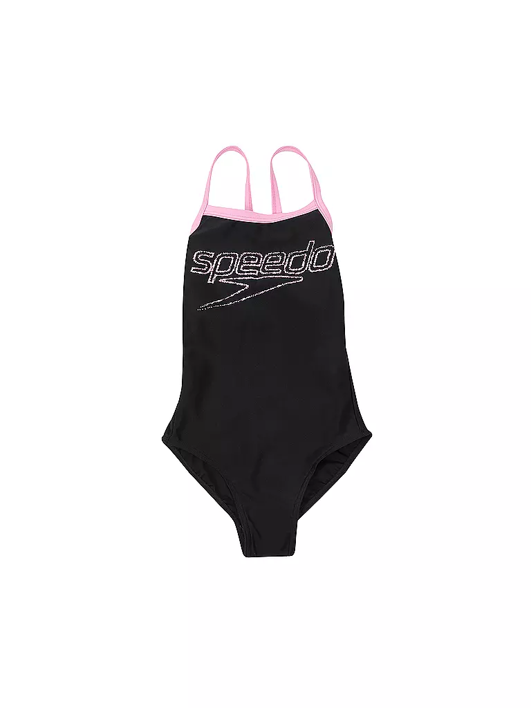 Was Mögen Jungs An Mädchen Nicht SPEEDO Mädchen Badeanzug Thinstrap schwarz