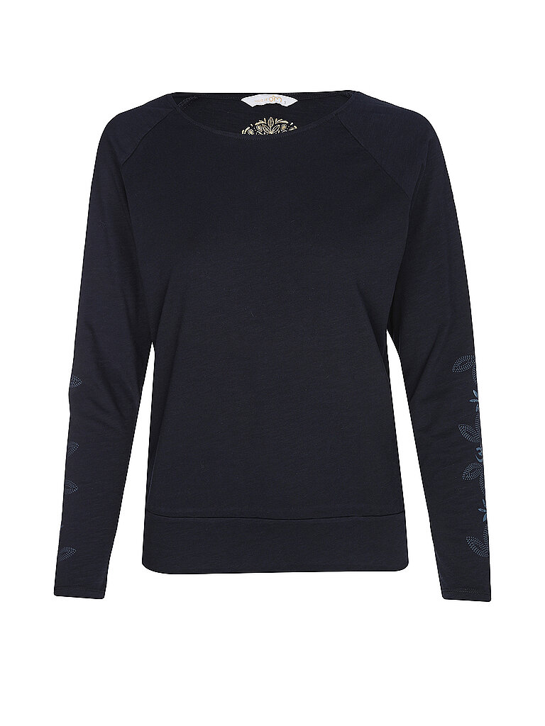 SPIRIT OF OM Damen Yogashirt Priya Dunkelblau