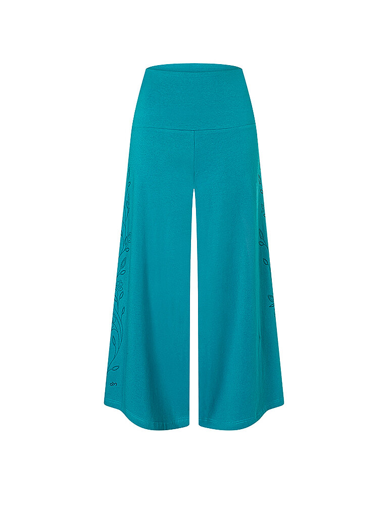 SPIRIT OF OM Yogahose Culotte Flow Fit Tuerkis