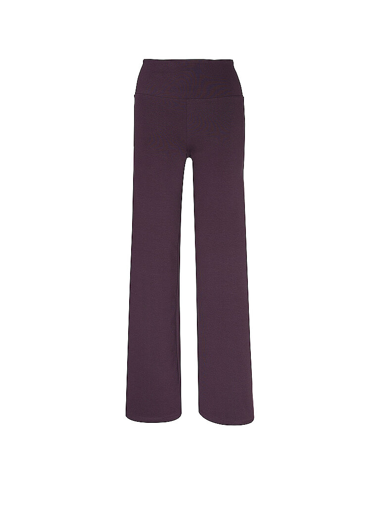 Damen Yogahose Calana dunkelrot S W