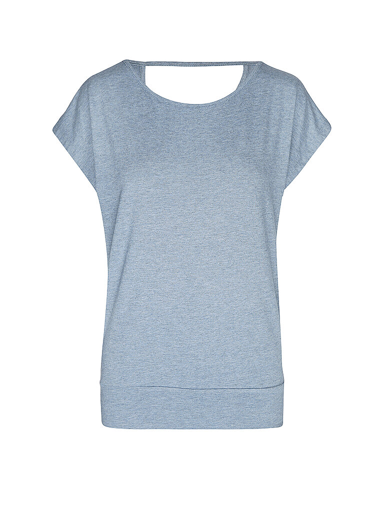 SPIRIT OF OM Damen Yogashirt Jangama hellblau | XS