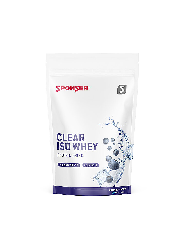 SPONSER Getränkepulver Clear Iso Whey 450g bunt