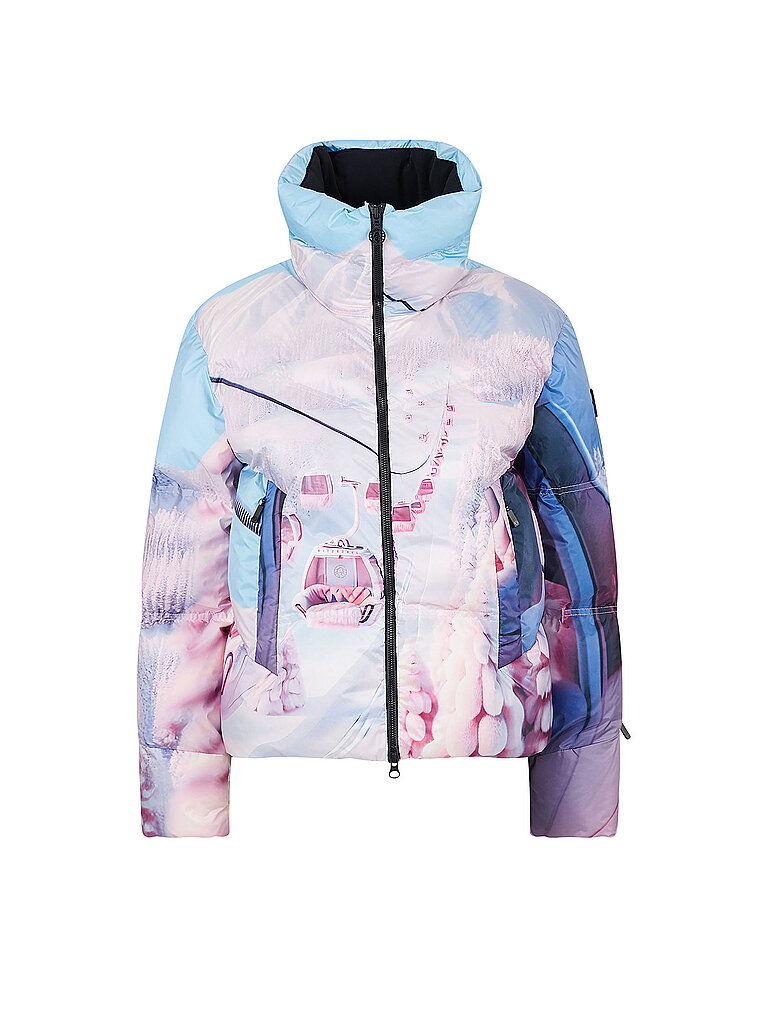 Sportalm Daunenjacke Kurz Print Bunt