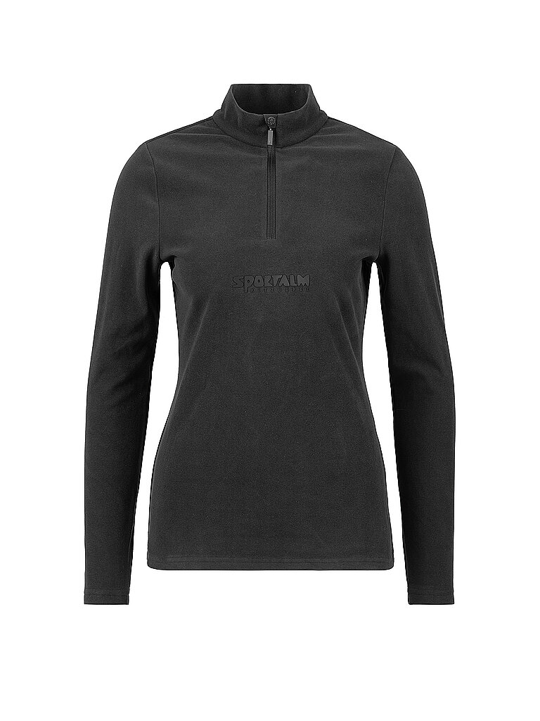 SPORTALM Damen Unterzieh Zipshirt schwarz | 34