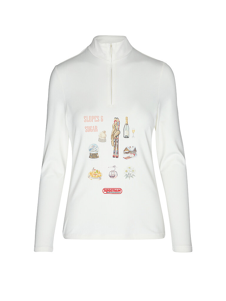 SPORTALM Damen Unterzieh Retro-Print creme | 34