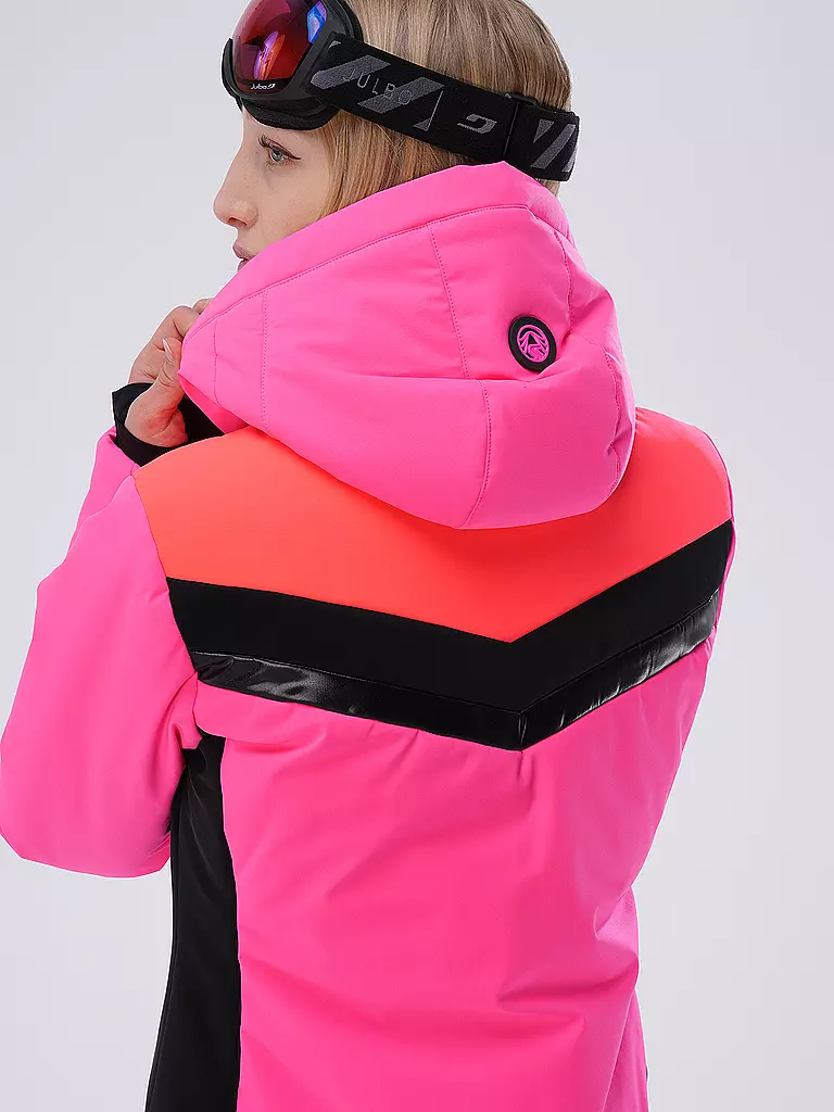 SPORTALM | Damen  Skijacke im Biker-Style | pink