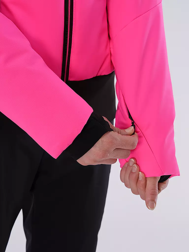 SPORTALM | Damen  Skijacke im Biker-Style | pink
