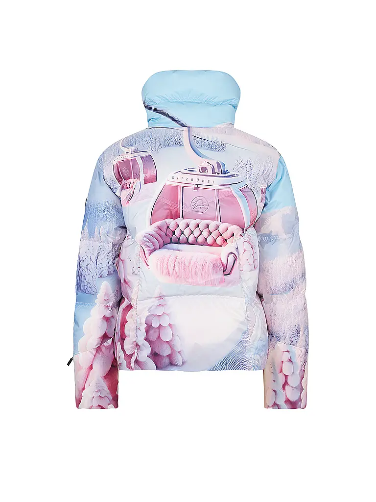SPORTALM | Damen Daunen Skijacke mit exklusivem Print | Bunt