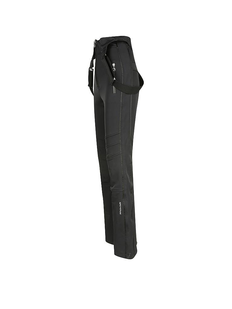 SPORTALM | Damen Hosenträgerskihose | schwarz