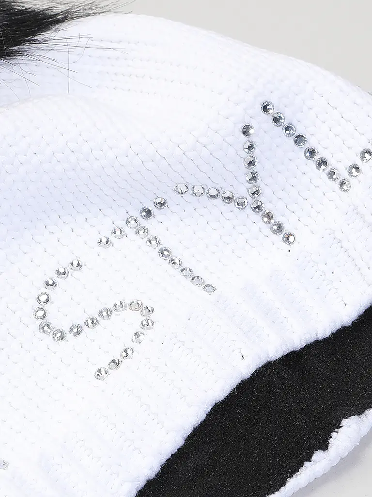 SPORTALM | Damen Mütze mit Kunstfellbommel | 