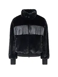 SPORTALM | Damen Plüschjacke | Schwarz