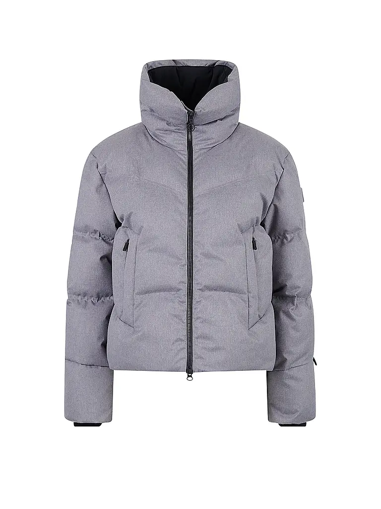 SPORTALM | Damen Skijacke Daune Melange Optik | grau