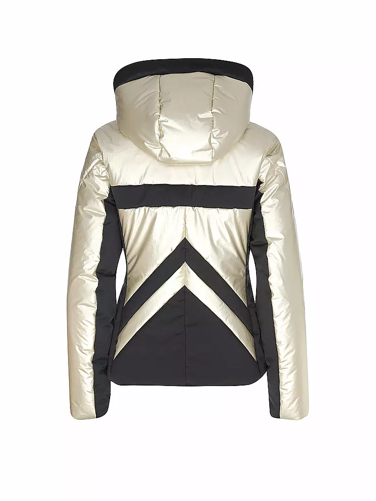 SPORTALM | Damen Skijacke mit Kapuze | gold