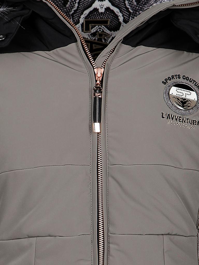 SPORTALM | Damen Skijacke Nala mit Kunstpelz | beige