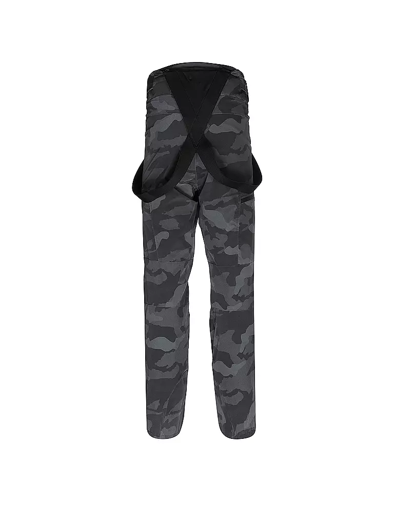 SPORTALM | Herren Skihose 4 Way Sretch mit Cargotaschen und Camouflage All-Over Druck  | grau